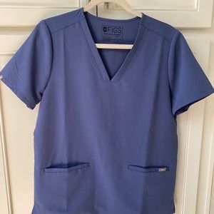 Figs casma scrub top big sky medium NWT